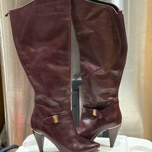 Dolce Vita Burgundy Heeled Boots